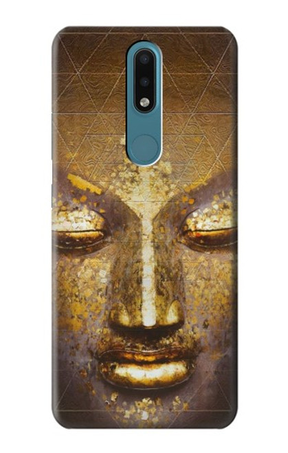 W3189 Magical Yantra Buddha Face Hard Case and Leather Flip Case For Nokia 2.4