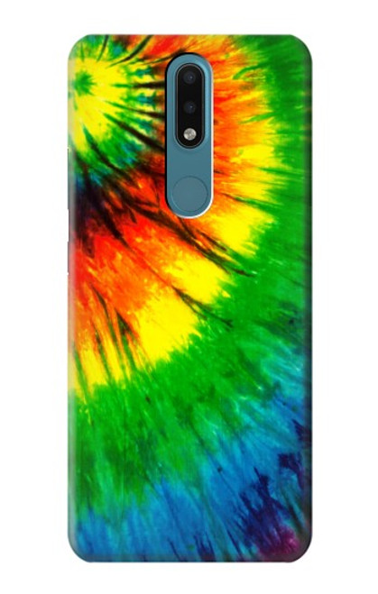 W3422 Tie Dye Hard Case and Leather Flip Case For Nokia 2.4