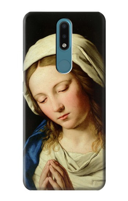 W3476 Virgin Mary Prayer Hard Case and Leather Flip Case For Nokia 2.4