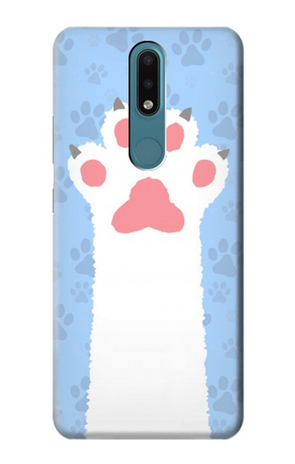 W3618 Cat Paw Hard Case and Leather Flip Case For Nokia 2.4