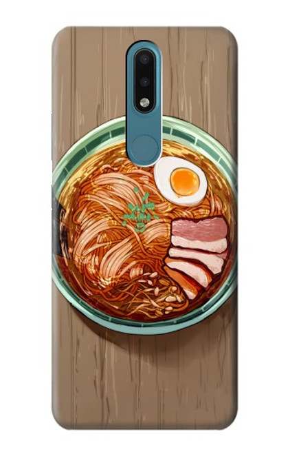 W3756 Ramen Noodles Hard Case and Leather Flip Case For Nokia 2.4