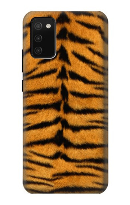 W0576 Tiger Skin Hard Case and Leather Flip Case For Samsung Galaxy A02s, Galaxy M02s