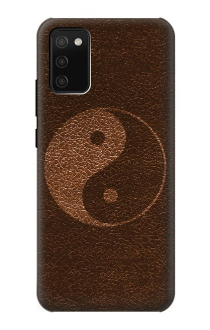 W0825 Taoism Yin Yang Hard Case and Leather Flip Case For Samsung Galaxy A02s, Galaxy M02s