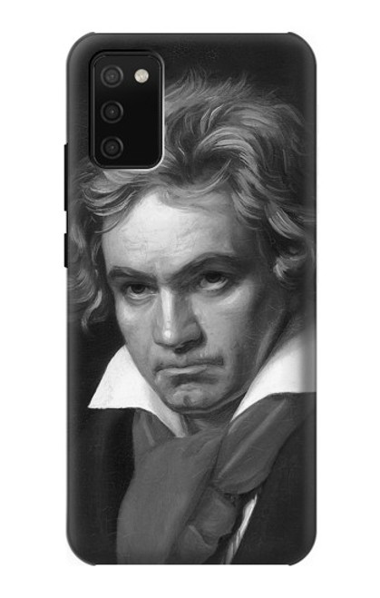 W1930 Beethoven Hard Case and Leather Flip Case For Samsung Galaxy A02s, Galaxy M02s