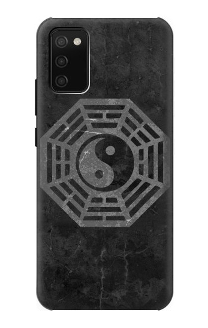 W2503 Tao Dharma Yin Yang Hard Case and Leather Flip Case For Samsung Galaxy A02s, Galaxy M02s