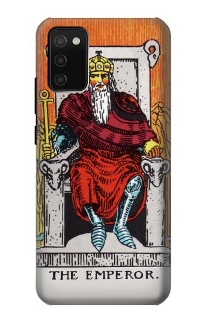 W2808 Tarot Card The Emperor Hard Case and Leather Flip Case For Samsung Galaxy A02s, Galaxy M02s