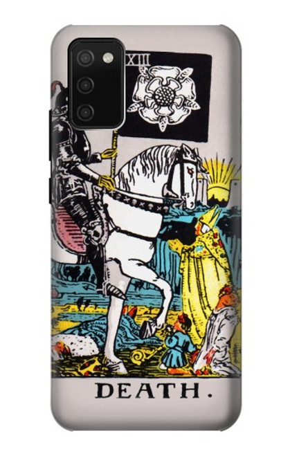 W3008 Tarot Card Death Hard Case and Leather Flip Case For Samsung Galaxy A02s, Galaxy M02s