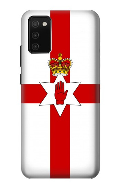 W3089 Flag of Northern Ireland Hard Case and Leather Flip Case For Samsung Galaxy A02s, Galaxy M02s