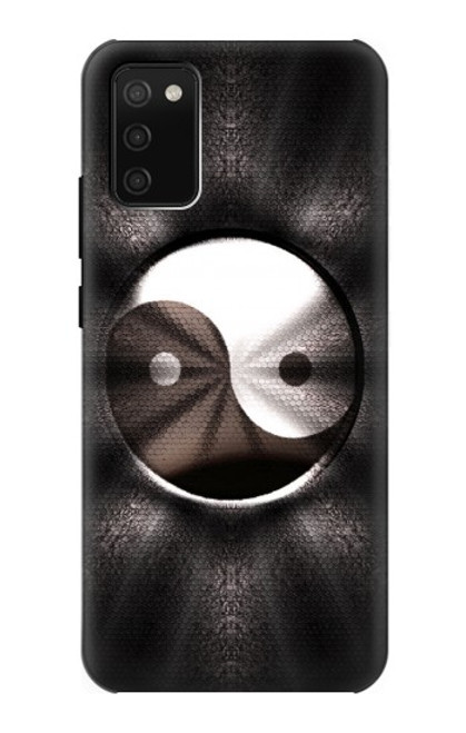 W3241 Yin Yang Symbol Hard Case and Leather Flip Case For Samsung Galaxy A02s, Galaxy M02s