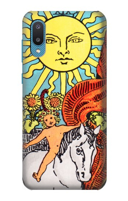 W0565 Tarot Sun Hard Case and Leather Flip Case For Samsung Galaxy A04, Galaxy A02, M02