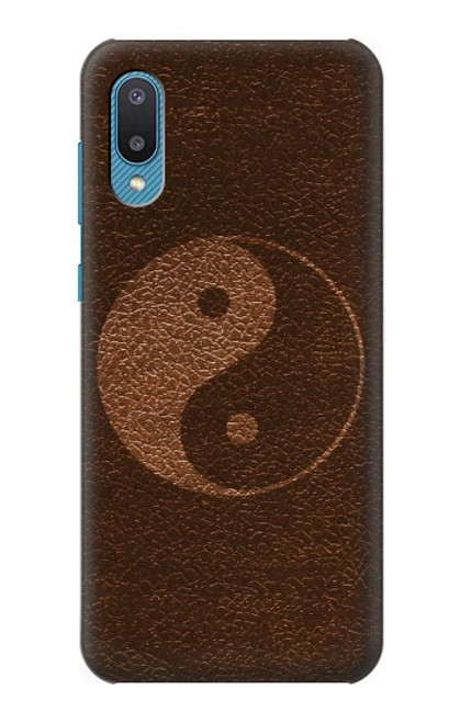 W0825 Taoism Yin Yang Hard Case and Leather Flip Case For Samsung Galaxy A04, Galaxy A02, M02