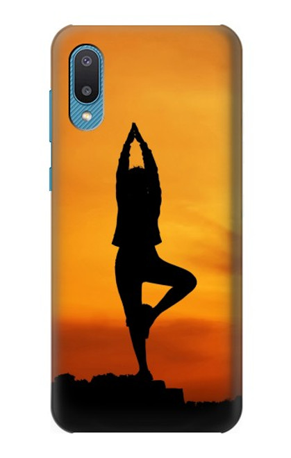 W0832 Yoga Hard Case and Leather Flip Case For Samsung Galaxy A04, Galaxy A02, M02