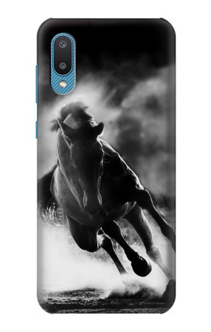 W1860 Running Horse Hard Case and Leather Flip Case For Samsung Galaxy A04, Galaxy A02, M02