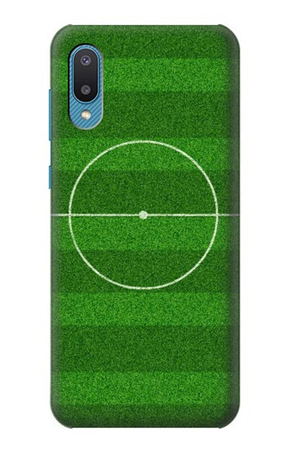 W2322 Football Soccer Field Hard Case and Leather Flip Case For Samsung Galaxy A04, Galaxy A02, M02