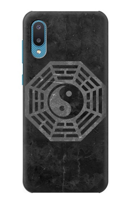 W2503 Tao Dharma Yin Yang Hard Case and Leather Flip Case For Samsung Galaxy A04, Galaxy A02, M02