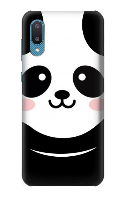 W2662 Cute Panda Cartoon Hard Case and Leather Flip Case For Samsung Galaxy A04, Galaxy A02, M02