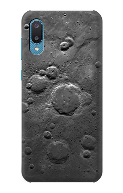W2946 Moon Surface Hard Case and Leather Flip Case For Samsung Galaxy A04, Galaxy A02, M02
