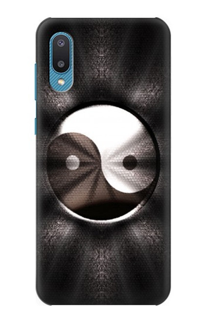 W3241 Yin Yang Symbol Hard Case and Leather Flip Case For Samsung Galaxy A04, Galaxy A02, M02