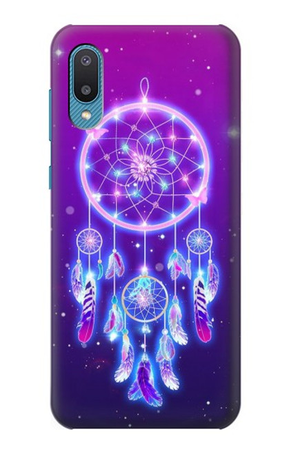 W3484 Cute Galaxy Dream Catcher Hard Case and Leather Flip Case For Samsung Galaxy A04, Galaxy A02, M02