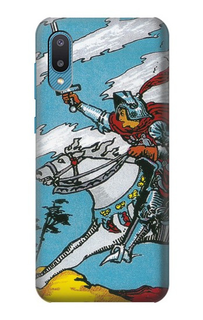 W3731 Tarot Card Knight of Swords Hard Case and Leather Flip Case For Samsung Galaxy A04, Galaxy A02, M02