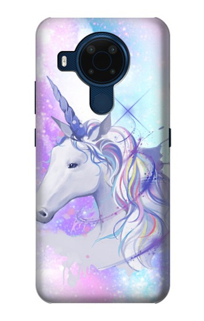 W3375 Unicorn Hard Case and Leather Flip Case For Nokia 5.4