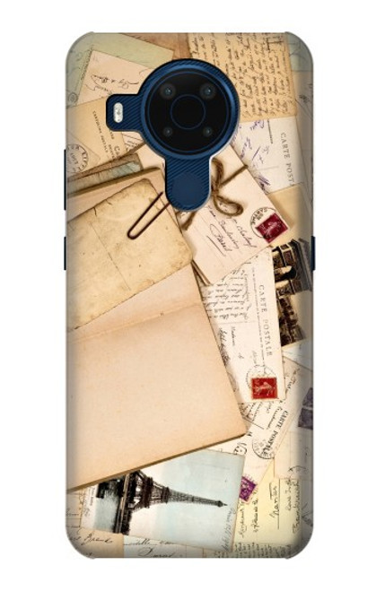 W3397 Postcards Memories Hard Case and Leather Flip Case For Nokia 5.4