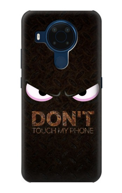 W3412 Do Not Touch My Phone Hard Case and Leather Flip Case For Nokia 5.4