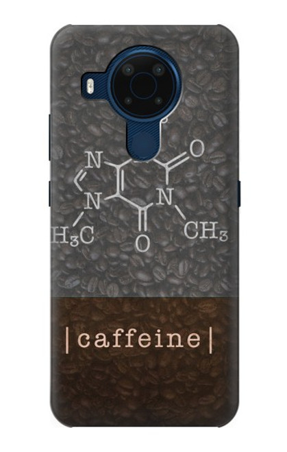 W3475 Caffeine Molecular Hard Case and Leather Flip Case For Nokia 5.4