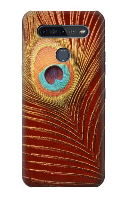 W0512 Peacock Hard Case and Leather Flip Case For LG K51S