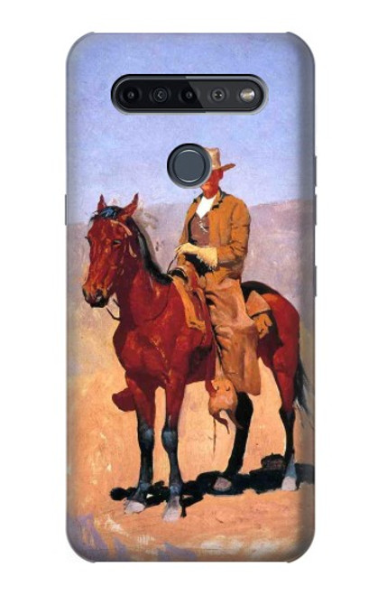 W0772 Cowboy Western Hard Case and Leather Flip Case For LG K51S