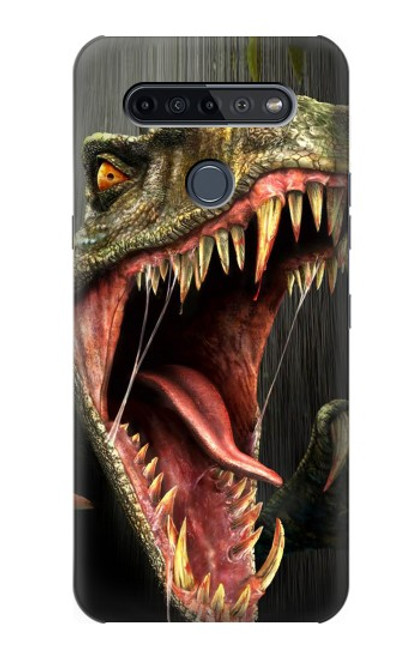 W0923 T-Rex Dinosaur Hard Case and Leather Flip Case For LG K51S