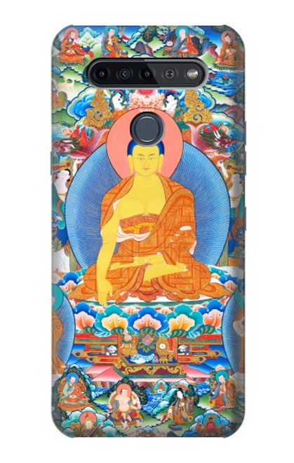 W1256 Buddha Paint Hard Case and Leather Flip Case For LG K51S