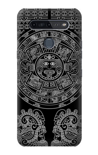 W1838 Mayan Pattern Hard Case and Leather Flip Case For LG K51S