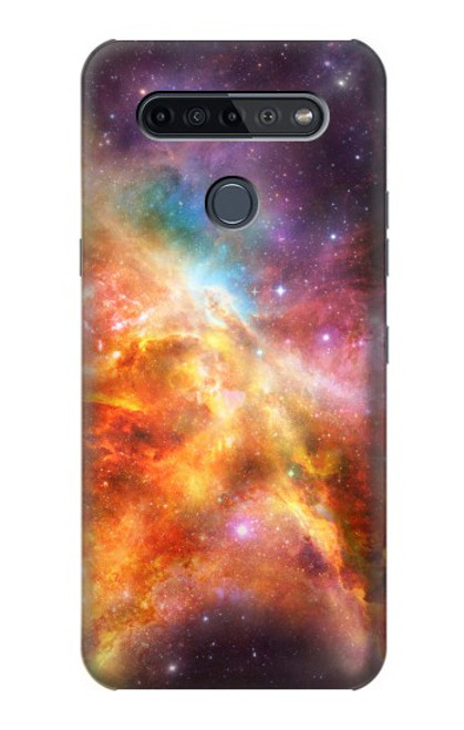 W1963 Nebula Rainbow Space Hard Case and Leather Flip Case For LG K51S