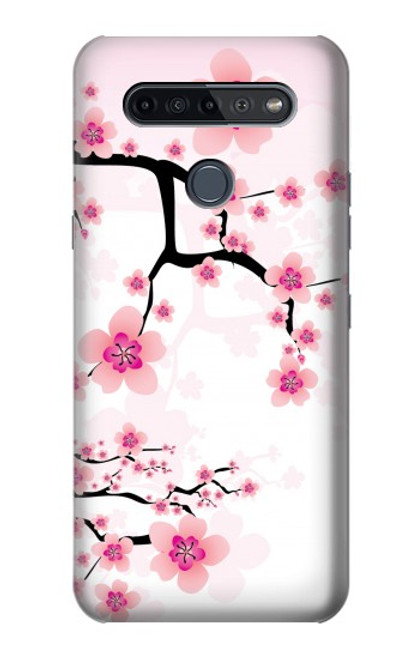 W2359 Plum Blossom Hard Case and Leather Flip Case For LG K51S