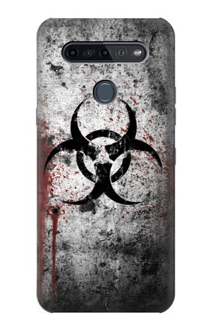 W2440 Biohazards Biological Hazard Hard Case and Leather Flip Case For LG K51S