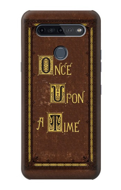 W2824 Once Upon a Time Book Cover Hard Case and Leather Flip Case For LG K51S