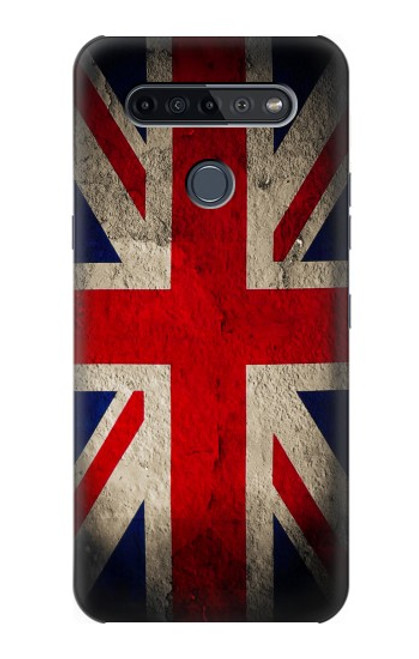 W2894 Vintage British Flag Hard Case and Leather Flip Case For LG K51S