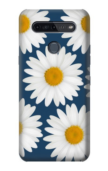 W3009 Daisy Blue Hard Case and Leather Flip Case For LG K51S