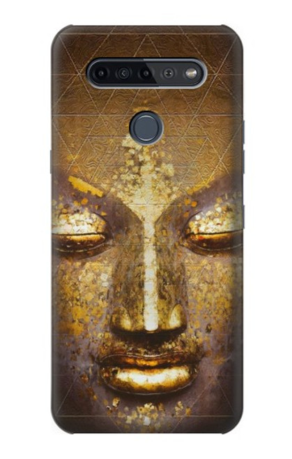 W3189 Magical Yantra Buddha Face Hard Case and Leather Flip Case For LG K51S