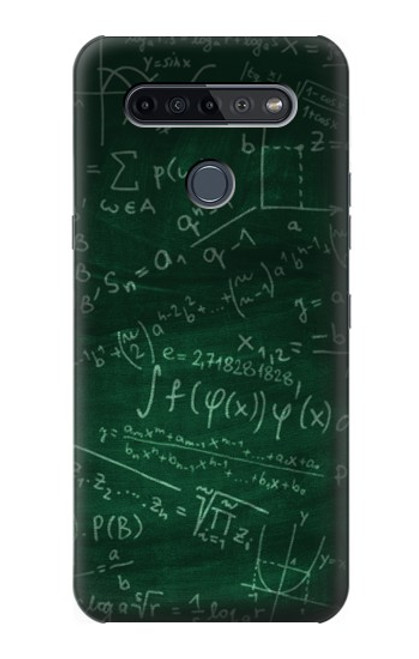 W3190 Math Formula Greenboard Hard Case and Leather Flip Case For LG K51S