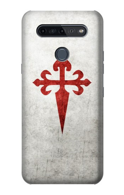 W3200 Order of Santiago Cross of Saint James Hard Case and Leather Flip Case For LG K51S