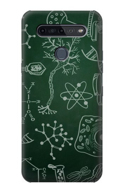 W3211 Science Green Board Hard Case and Leather Flip Case For LG K51S