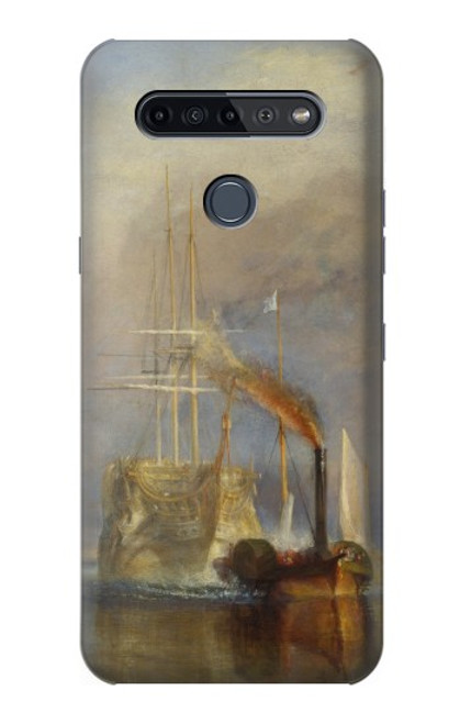 W3338 J. M. W. Turner The Fighting Temeraire Hard Case and Leather Flip Case For LG K51S