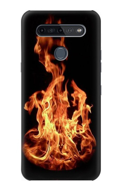 W3379 Fire Frame Hard Case and Leather Flip Case For LG K51S