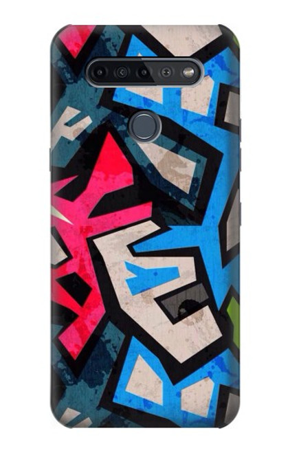 W3445 Graffiti Street Art Hard Case and Leather Flip Case For LG K51S