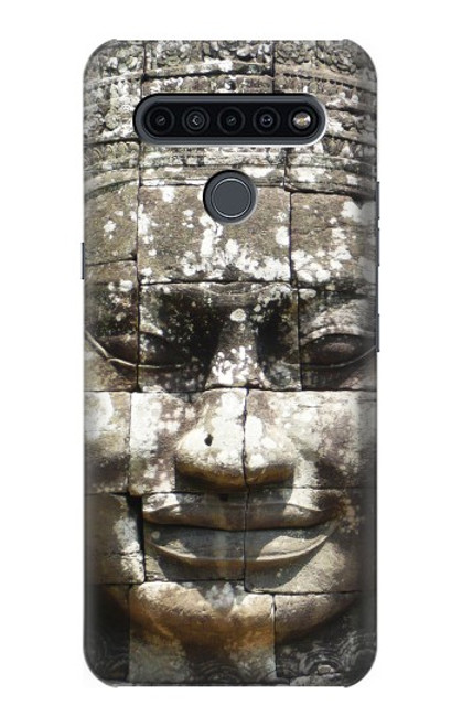 W0314 Ancient Cambodian Buddhism Hard Case and Leather Flip Case For LG K41S
