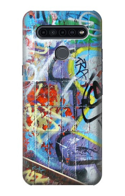 W0588 Wall Graffiti Hard Case and Leather Flip Case For LG K41S