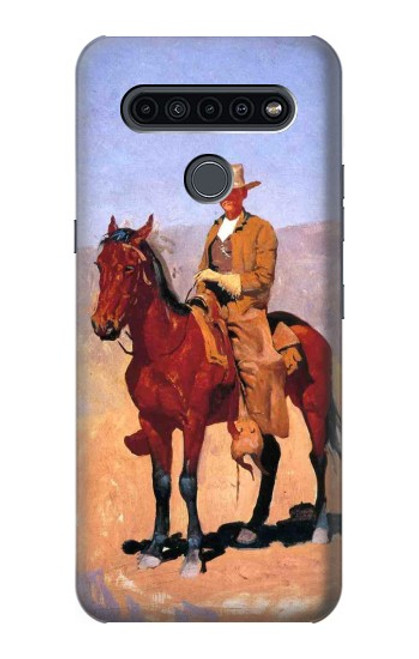 W0772 Cowboy Western Hard Case and Leather Flip Case For LG K41S