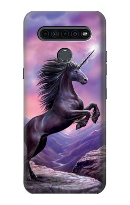 W1461 Unicorn Fantasy Horse Hard Case and Leather Flip Case For LG K41S